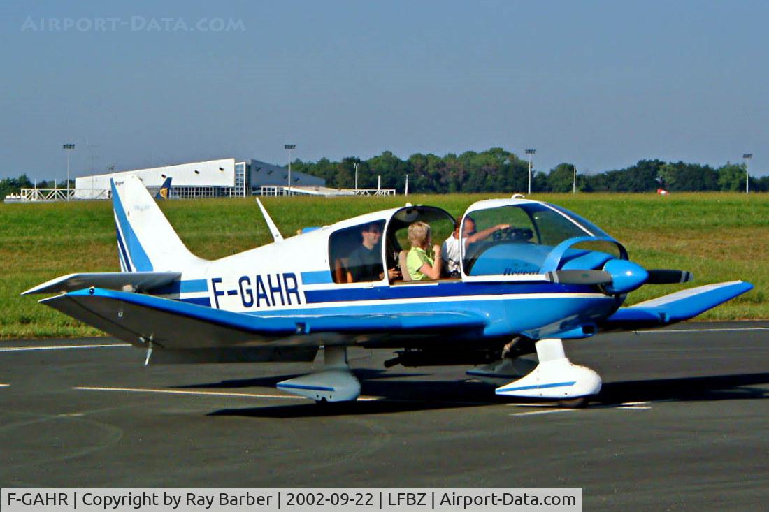 F-GAHR, Robin DR-400-180 Regent C/N 1188, Robin DR.400/180 Regent [1188] Biarritz-Bayonne~F 22/09/2002