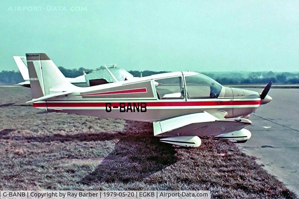 G-BANB, 1972 Robin DR-400-180 Regent Regent C/N 776, Robin DR.400/180 Regent [776] Biggin Hill~G 20/05/1979