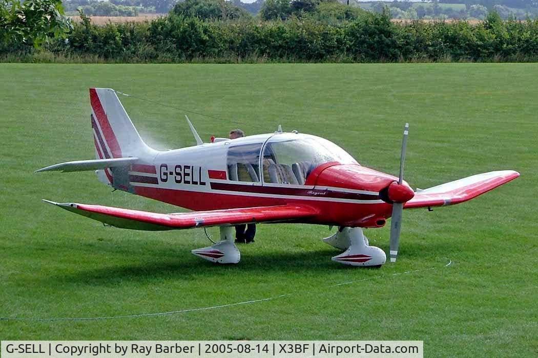 G-SELL, 1976 Robin DR-400-180 Regent Regent C/N 1153, Robin DR.400/180 Regent [1153] Bidford~G 14/08/2005