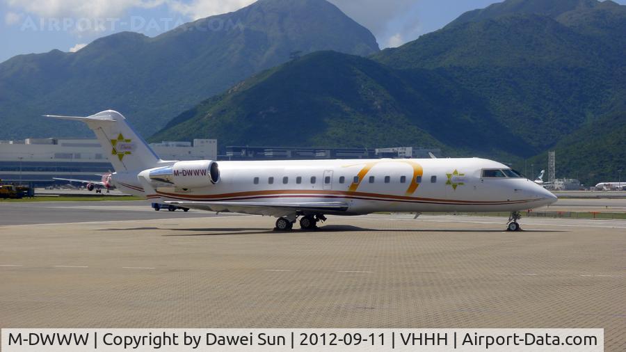 M-DWWW, 2007 Bombardier Challenger 850 (CL-600-2B19) C/N 8080, M-DWWW
