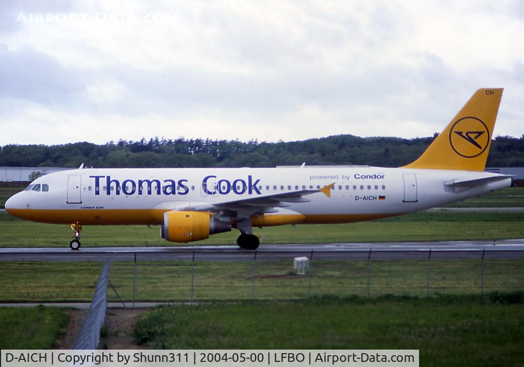 D-AICH, 1999 Airbus A320-212 C/N 0971, Taxiing to the Terminal