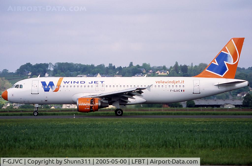 F-GJVC, 1991 Airbus A320-211 C/N 204, Landing rwy 20