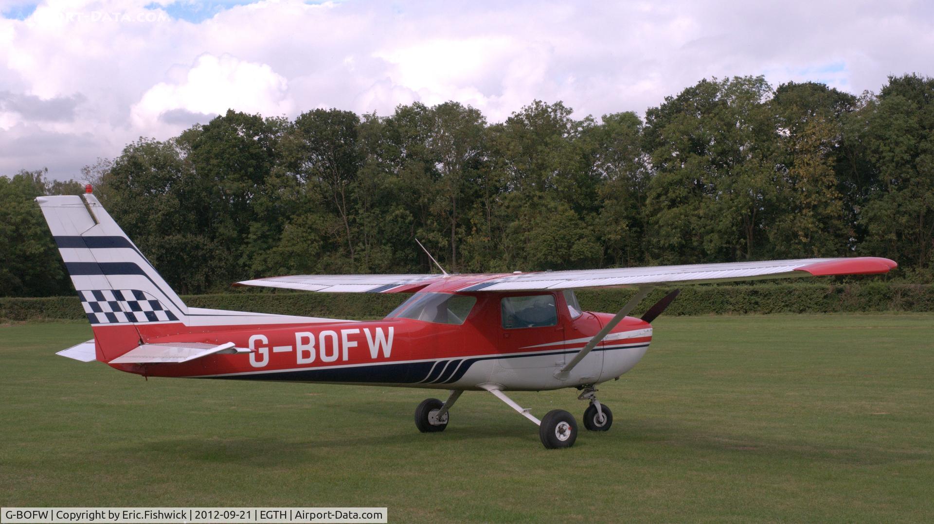G-BOFW, 1975 Cessna A150M Aerobat C/N A150-0612, 2. G-BOFW at Shuttleworth (Old Warden) Aerodrome.