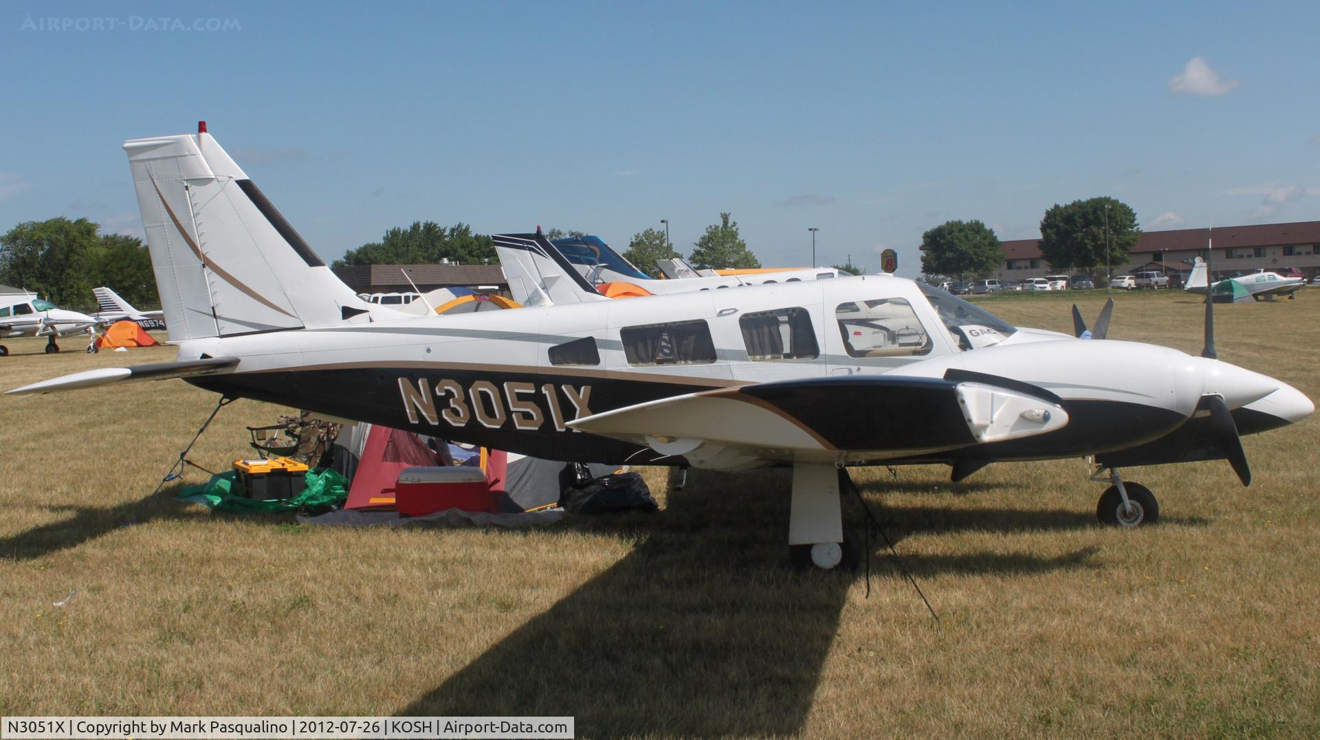 N3051X, 1979 Piper PA-34-200T C/N 34-7970190, Piper PA-34-200T