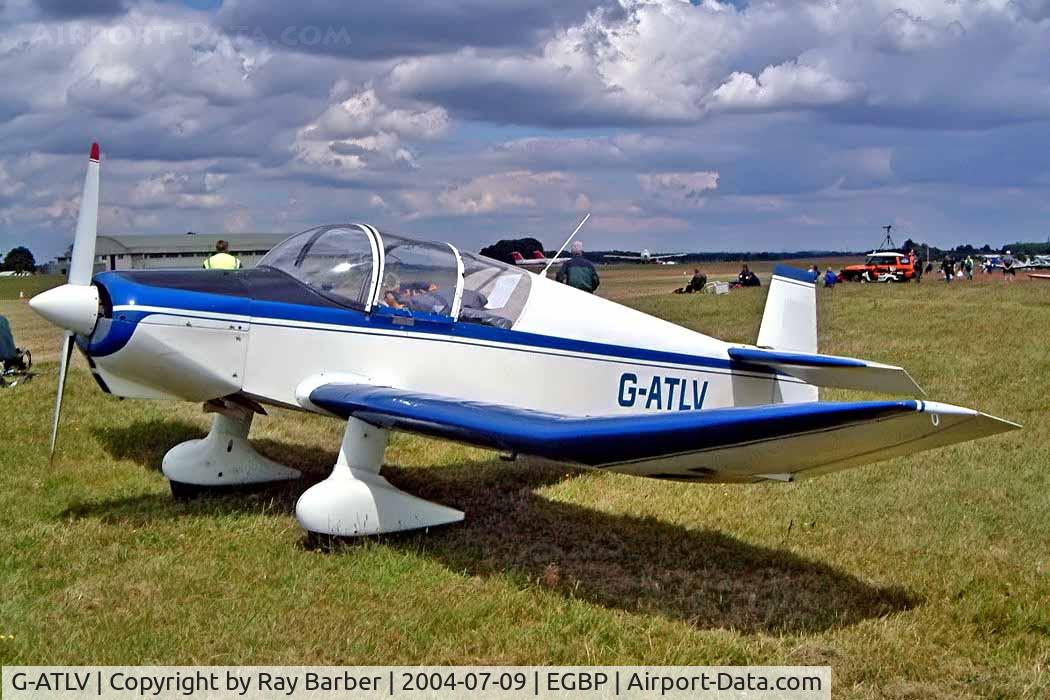 G-ATLV, 1960 Wassmer (Jodel) D-120 Paris Nice C/N 224, Wassmer Jodel D.120 Paris-Nice [224]  Kemble~G 09/07/2004