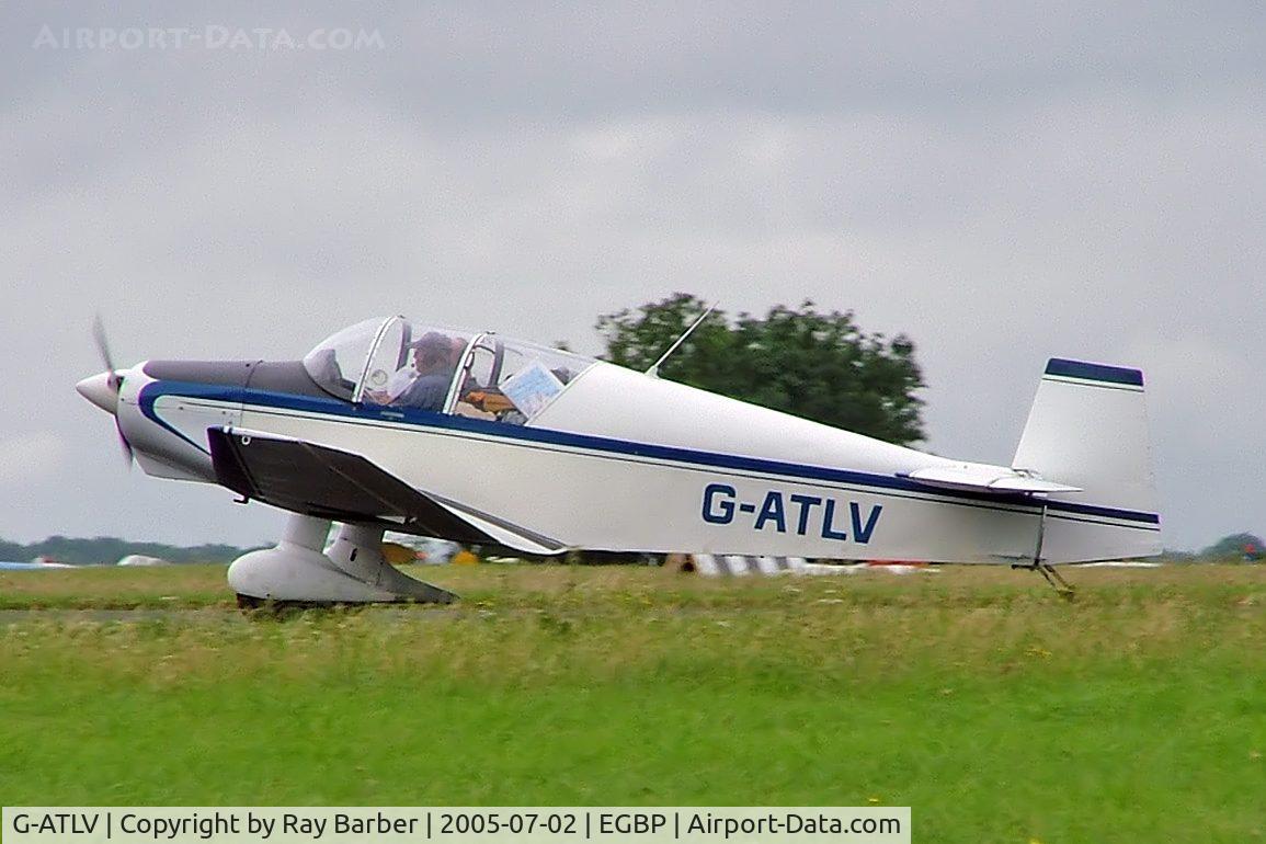 G-ATLV, 1960 Wassmer (Jodel) D-120 Paris Nice C/N 224, Wassmer Jodel D.120 Paris-Nice [224] Kemble~G 02/07/2005