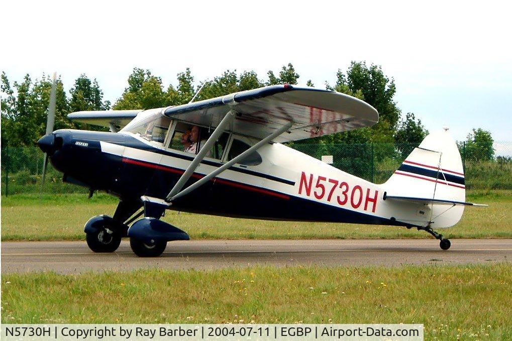 N5730H, 1949 Piper PA-16 Clipper C/N 16-342, Piper PA-16 Clipper [16-342] Kemble~G 11/07/2004