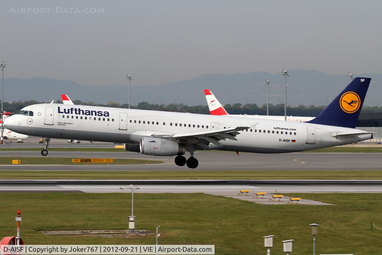 D-AISF, 2000 Airbus A321-231 C/N 1260, Lufthansa