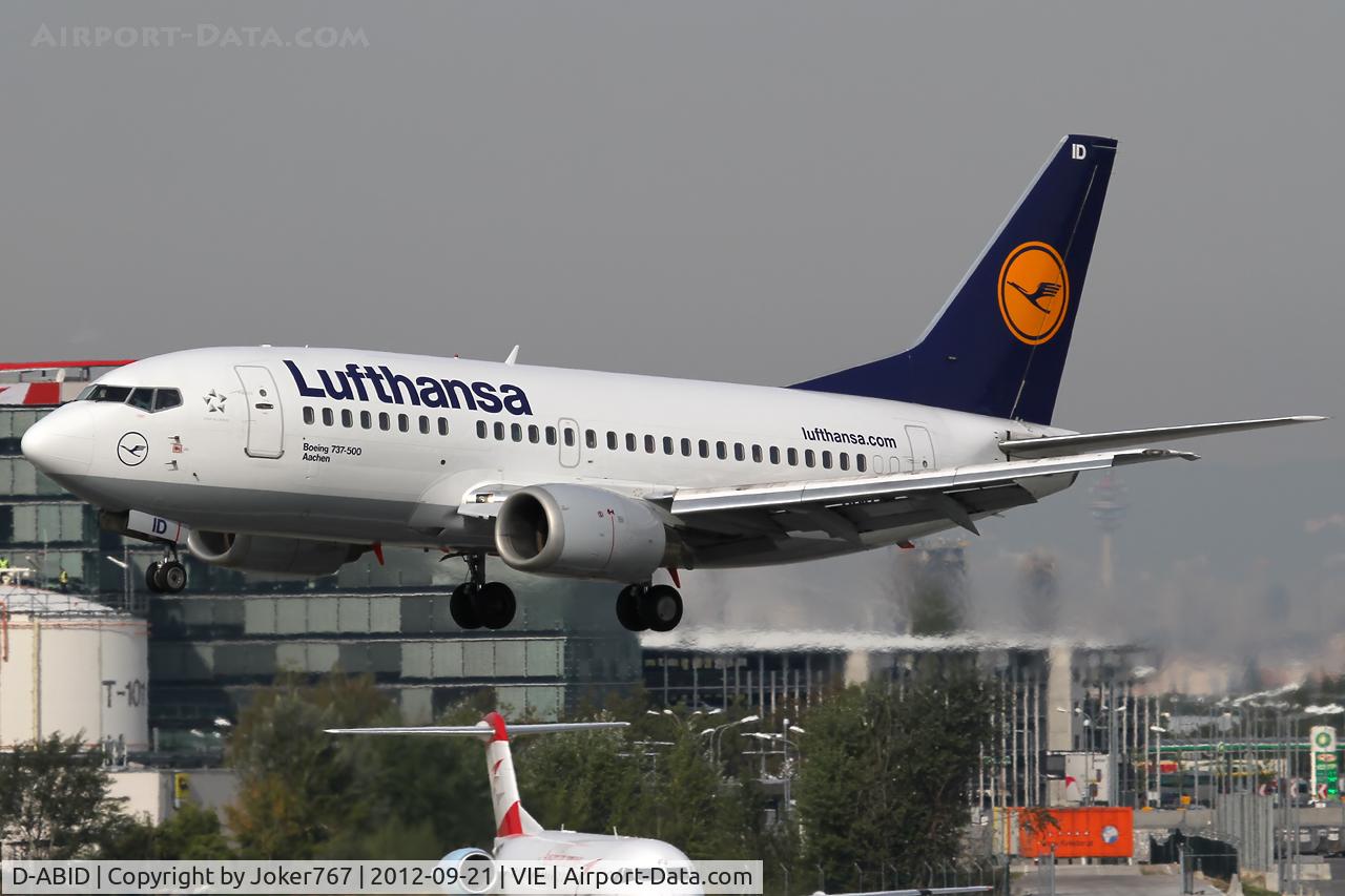 D-ABID, 1990 Boeing 737-530 C/N 24818, Lufthansa
