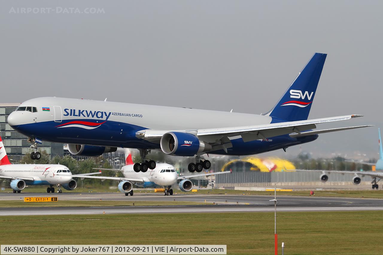 4K-SW880, 2012 Boeing 767-32LF C/N 41069, Silk Way West Cargo