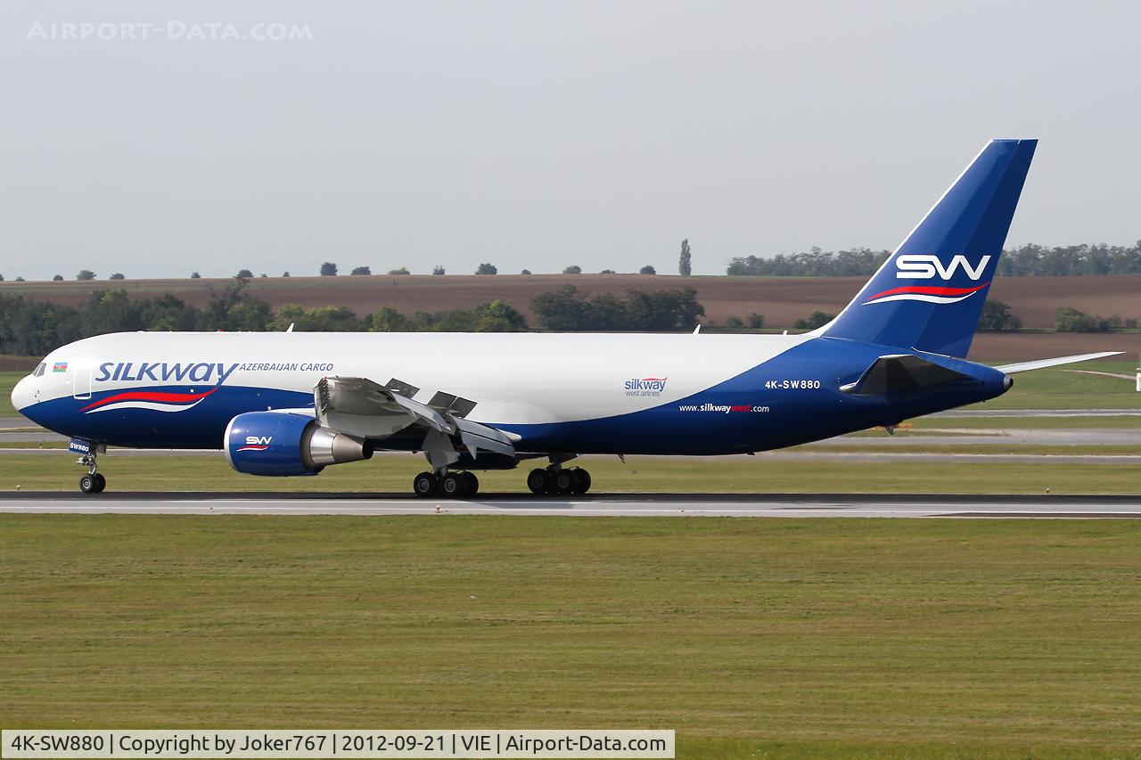 4K-SW880, 2012 Boeing 767-32LF C/N 41069, Silk Way West Cargo