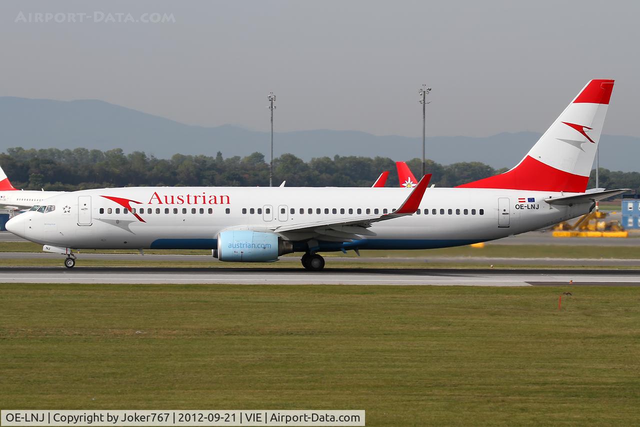 OE-LNJ, 1998 Boeing 737-8Z9 C/N 28177, Austrian Airlines
