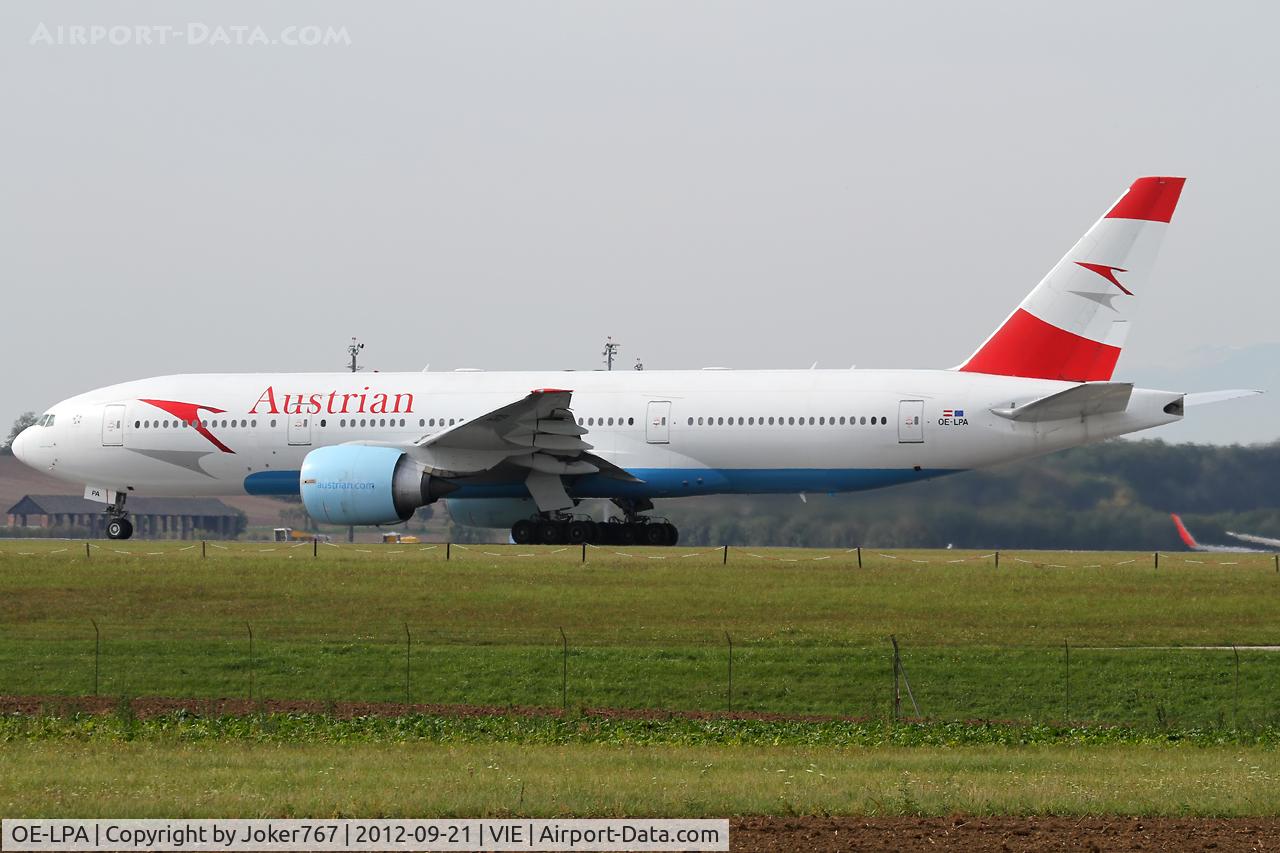 OE-LPA, 1997 Boeing 777-2Z9/ER C/N 28698, Austrian Airlines