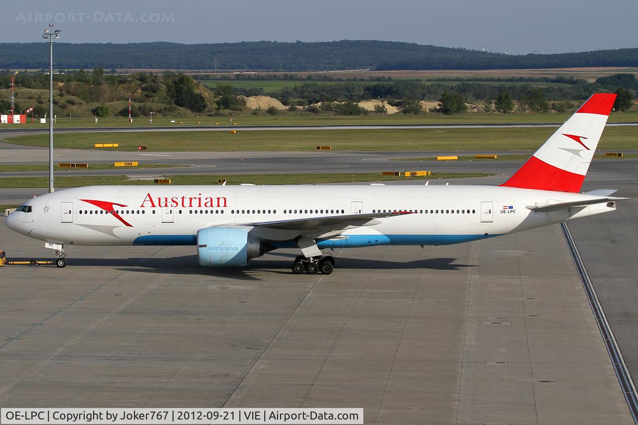 OE-LPC, 2002 Boeing 777-2Z9/ER C/N 29313, Austrian Airlines