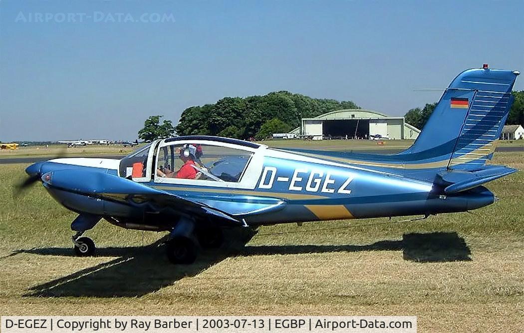 D-EGEZ, Socata Rallye 235ED Gabier C/N 12873, Socata Rallye 235E Gabier [12873] Kemble~G 13/07/2003
