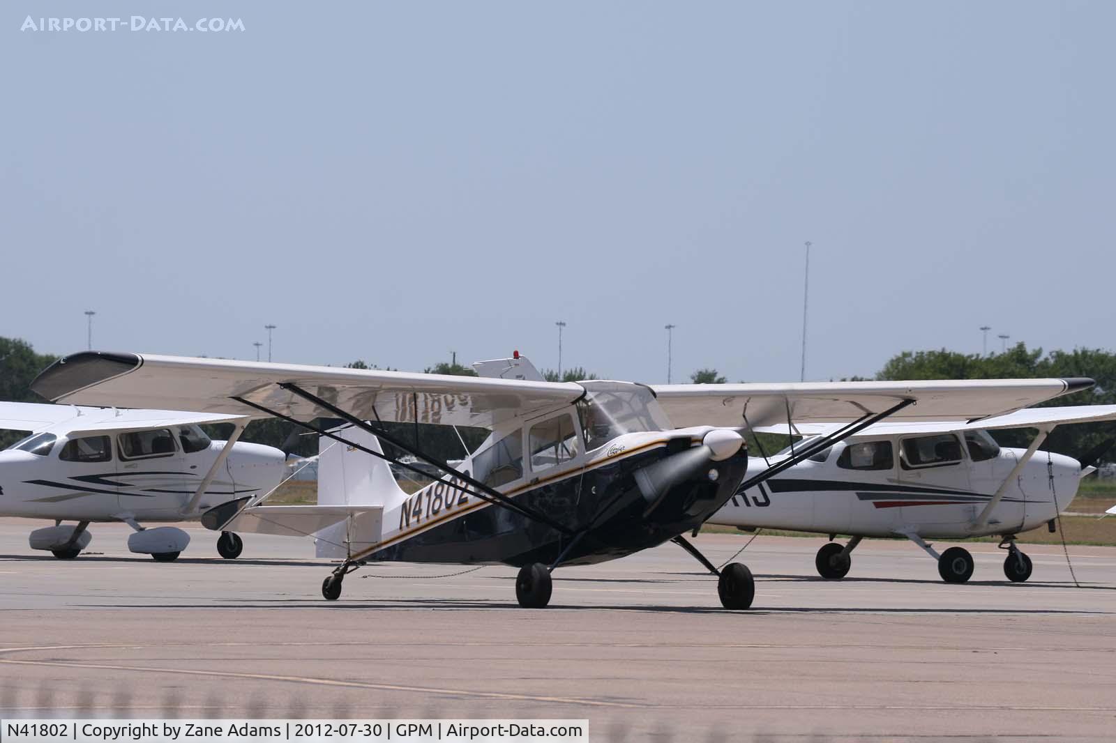 N41802, 1973 Bellanca 7KCAB Citabria C/N 402-73, At Grand Prairie Municpal