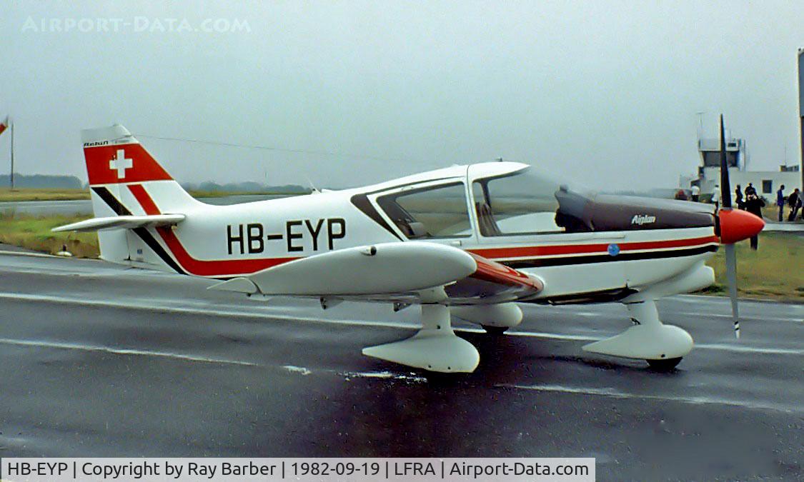 HB-EYP, 1979 Robin R-1180T Aiglon C/N 222, Robin R.1180T Aiglon [222] Angers - Avrille~F 19/09/1982
