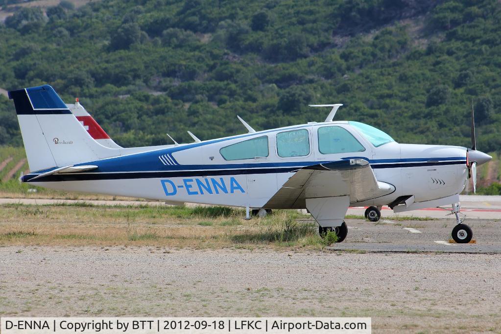 D-ENNA, 1976 Beech F33A Bonanza Bonanza C/N CE-650, Parked