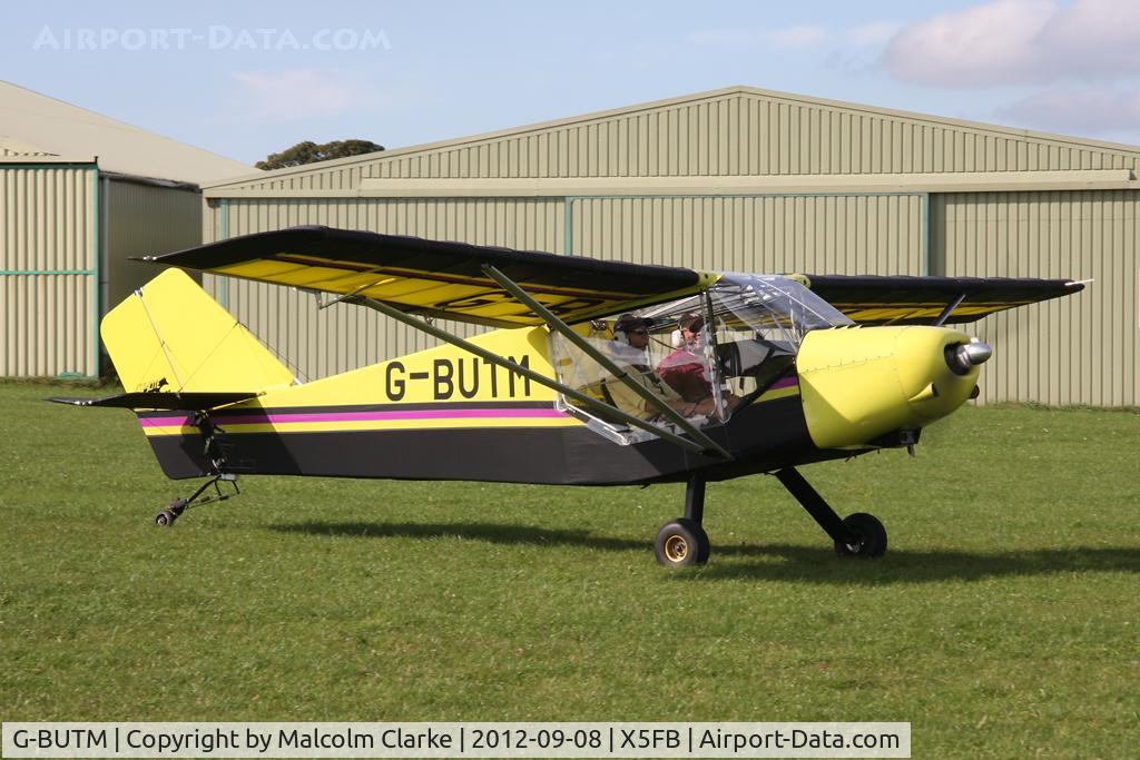G-BUTM, 1993 Rans S-6-116 Coyote II C/N PFA 204A-12414, Rans S6-116 at Fishburn Airfield UK, September 2012.