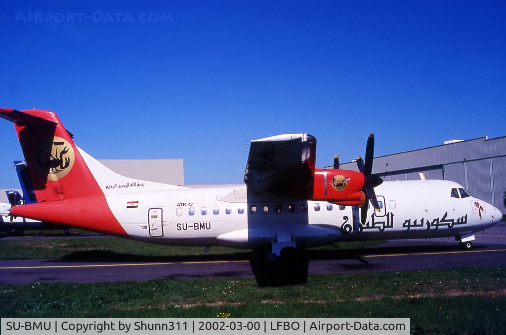 SU-BMU, 1989 ATR 42-300 C/N 128, Stored after company bankrupt...