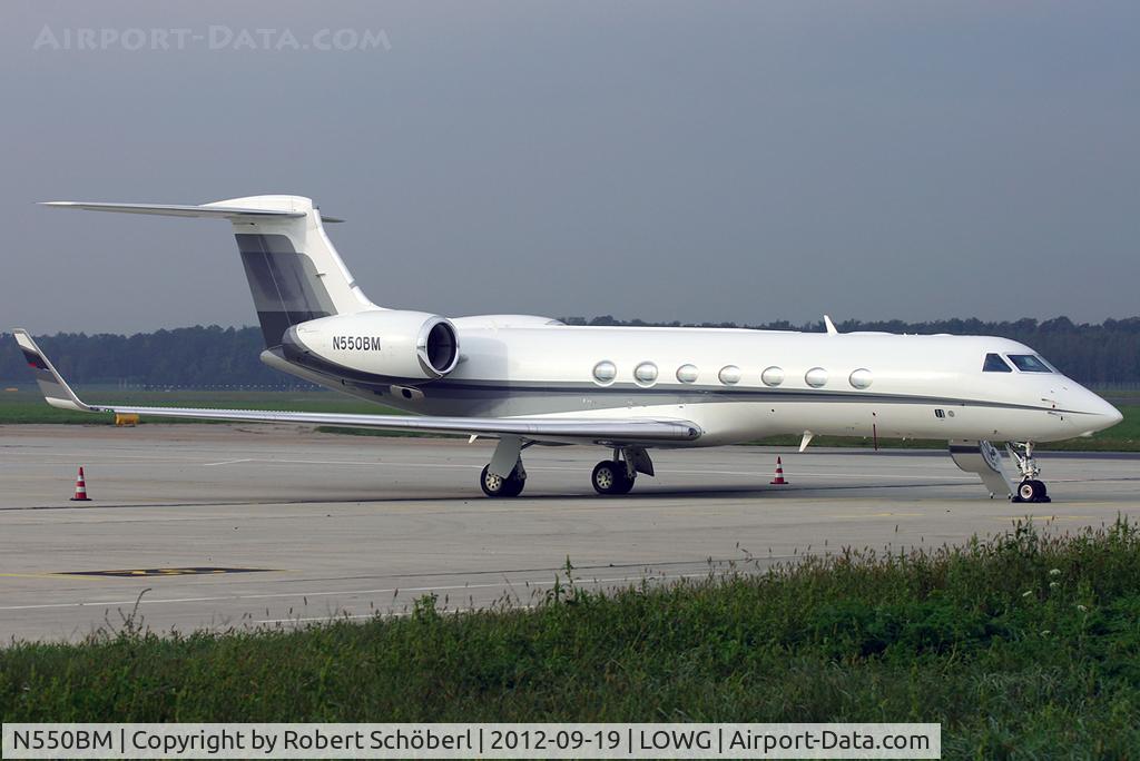 N550BM, 2007 Gulfstream Aerospace GV-SP (G550) C/N 5171, N550BM