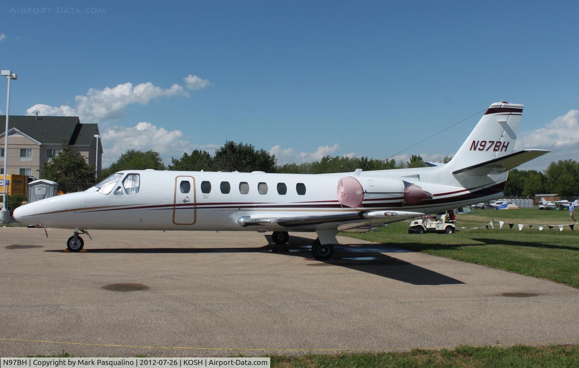 N97BH, Cessna 560 Citation V C/N 560-0290, Cessna 560