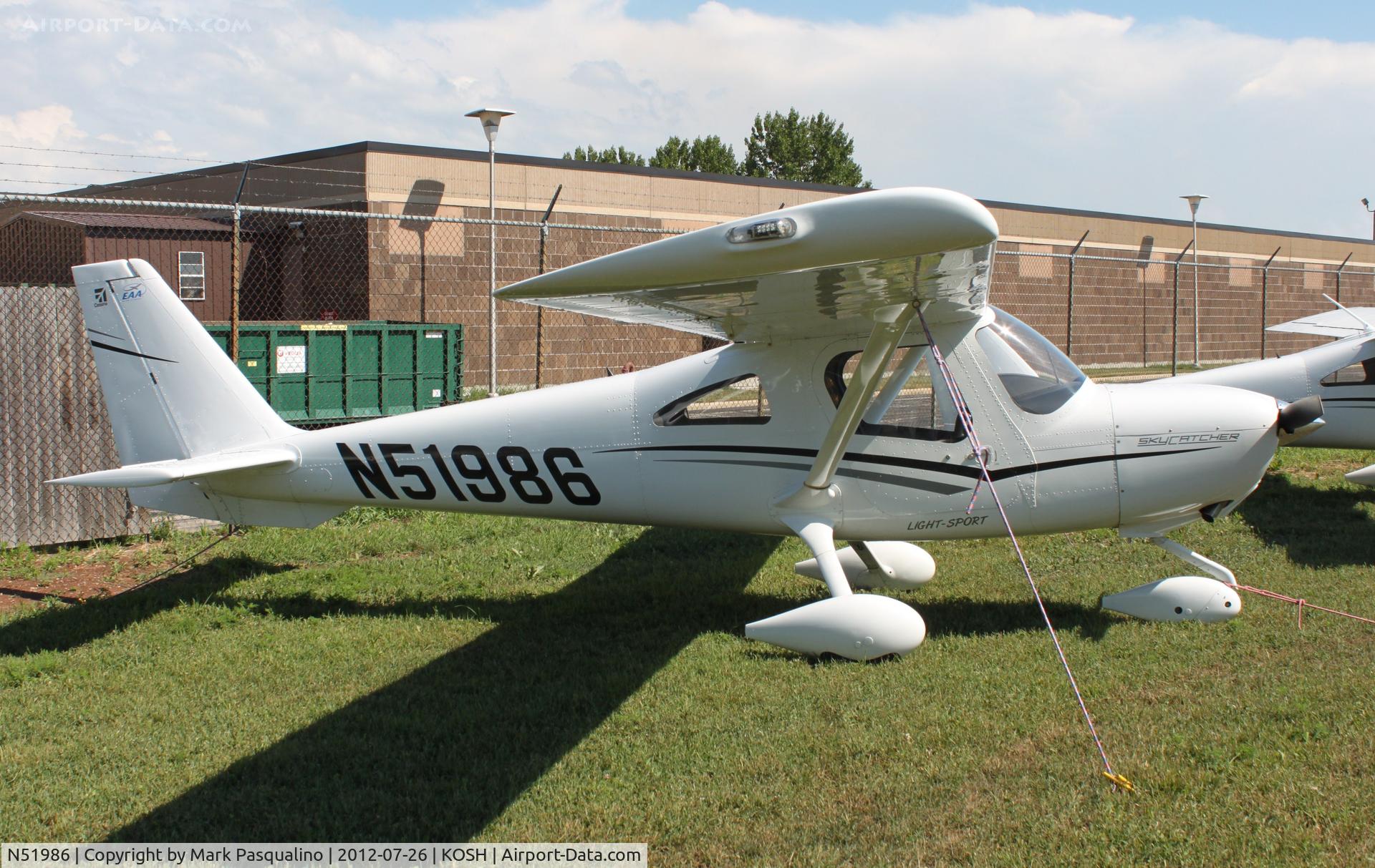 N51986, Cessna 162 Skycatcher C/N 16200004, Cessna 162