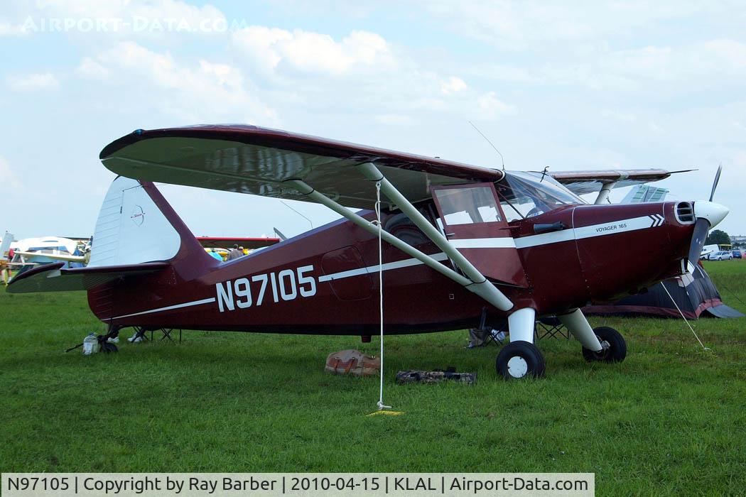 N97105, 1946 Stinson 108-1 Voyager C/N 108-1105, Stinson 108-1 Voyager [108-1105] Lakeland-Linder~N 15/04/2010