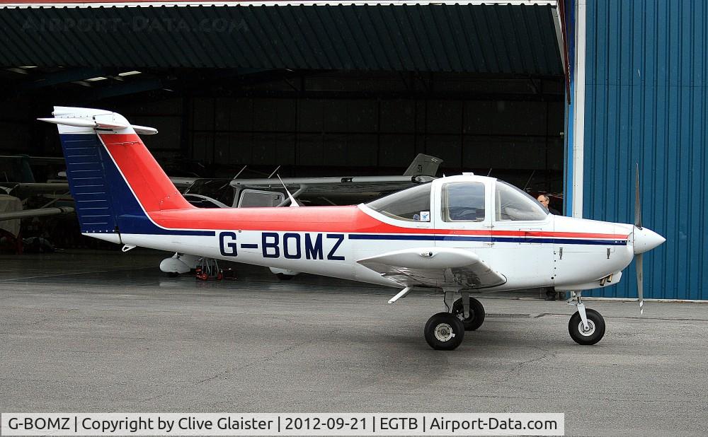 G-BOMZ, 1978 Piper PA-38-112 Tomahawk Tomahawk C/N 38-78A0635, Ex: N2315A > G-BOMZ - Originally owned into private hands in June 1988 and currently with a Trustee of, BOMZ Aviation since January 1991.