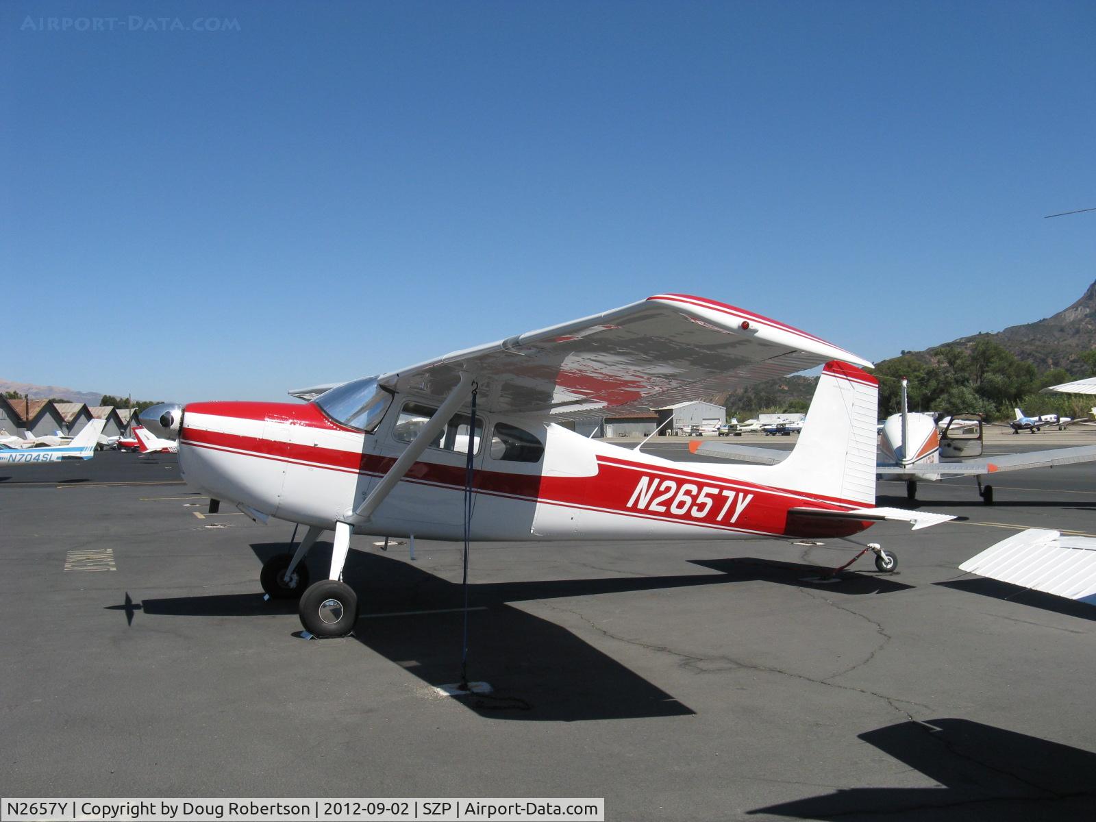 N2657Y, 1962 Cessna 180E C/N 18051157, 1962 Cessna 180E, Continental O-470-S 230 Hp