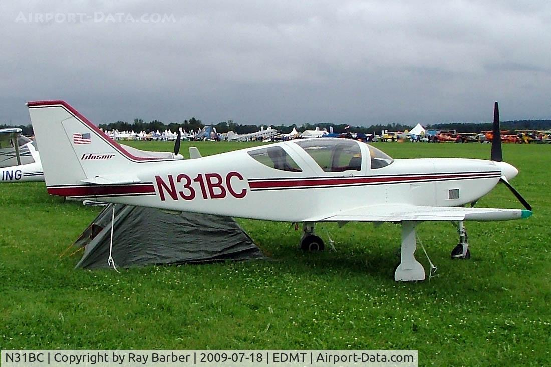 N31BC, 1991 Stoddard-Hamilton GLASAIR SH-3R C/N 3177, Stoddard-Hamilton Glasair III [3177] Tannheim~D 18/07/2009