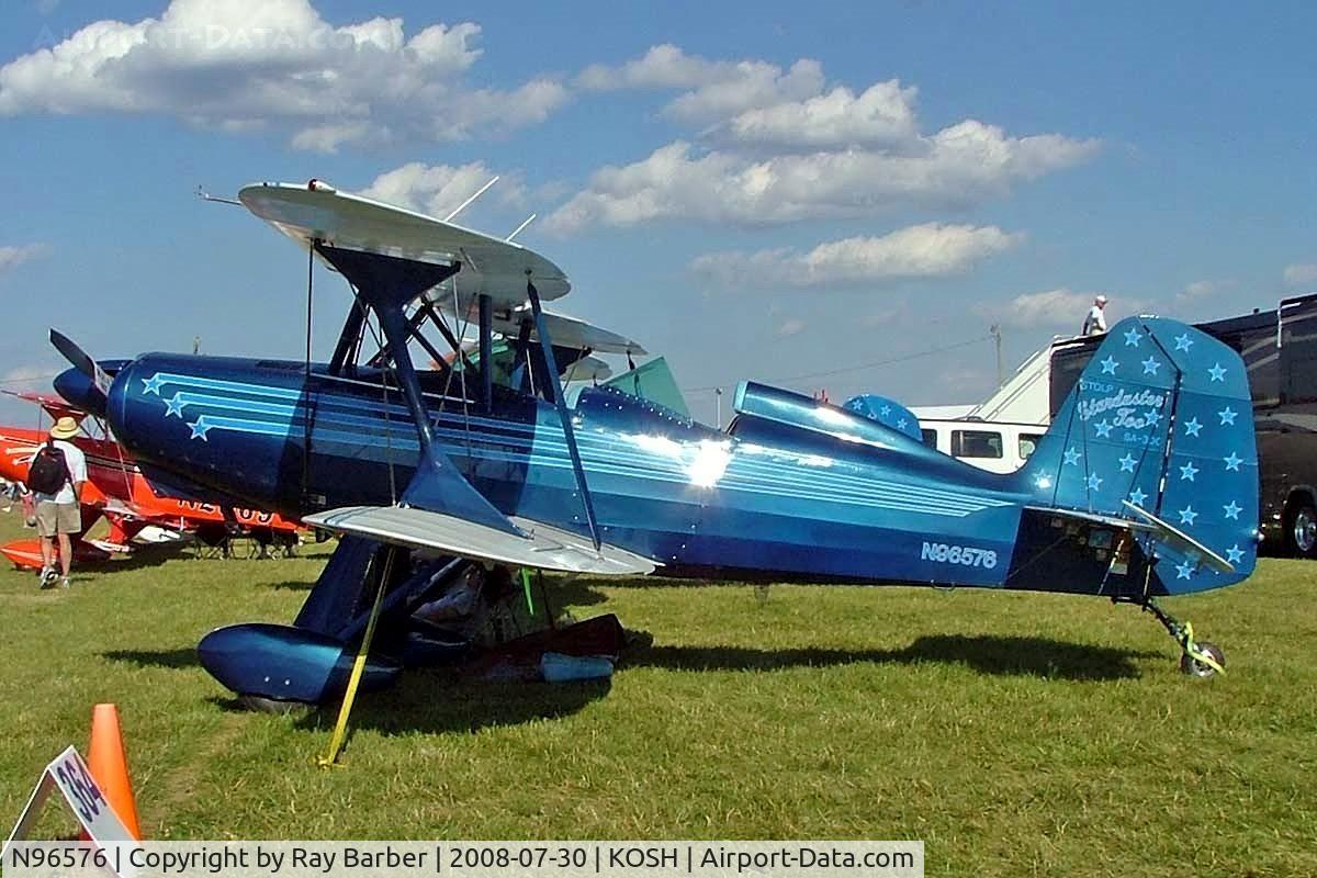 N96576, 1989 Stolp SA-300 Starduster Too C/N 1332, Stolp SA.300 Starduster Too [1332] Oshkosh~N 30/07/2008