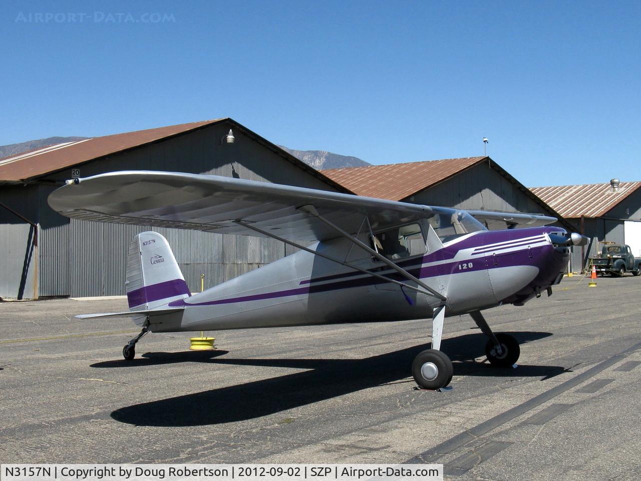 N3157N, 1947 Cessna 120 C/N 13415, 1947 Cessna 120, Continental C85 85 Hp, lady owned, lady flown, lady painted. She came, She saw, She conquered!