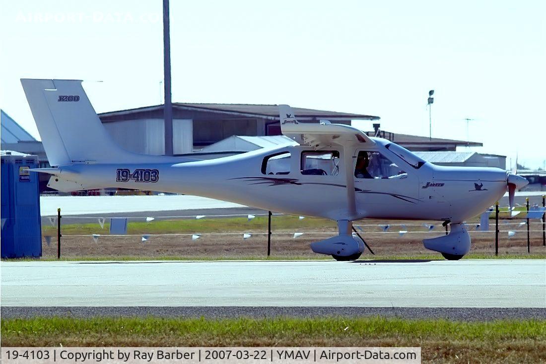 19-4103, Jabiru J200 C/N 128, Jabiru J200 [128] Avalon~VH 22/03/2007