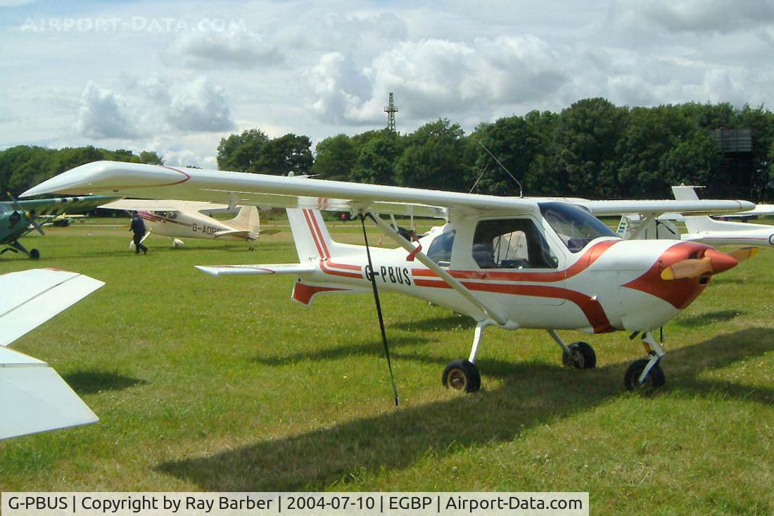 G-PBUS, 1999 Jabiru SK C/N PFA 274-13269, Jabiru SK [PFA 274-13269] Kemble~G 10/07/2004