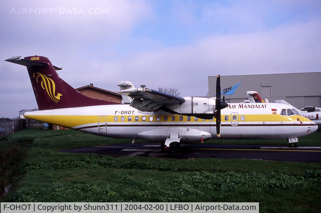 F-OHOT, 1986 ATR 42-312 C/N 020, Parked and returned to lessor
