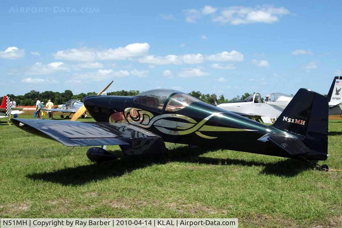 N51MH, 1996 Vans RV-6 C/N 21699, Van's RV-6 [21699] Lakeland-Linder~N 14/04/2010