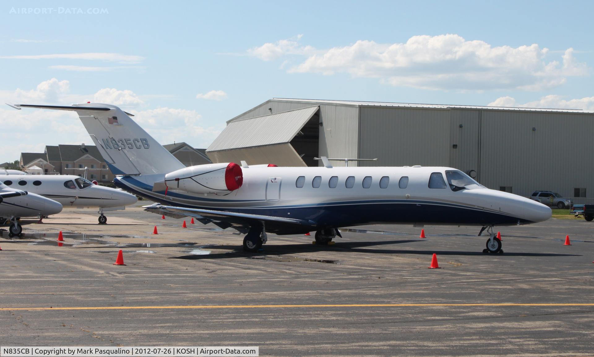 N835CB, 2008 Cessna 525B C/N 525B0284, Cessna 525B