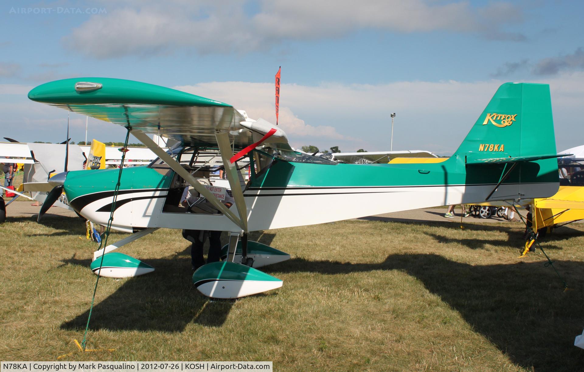 N78KA, 2008 Kitfox Aircraft Super Sport C/N KA0706002, Kitfox Super Sport