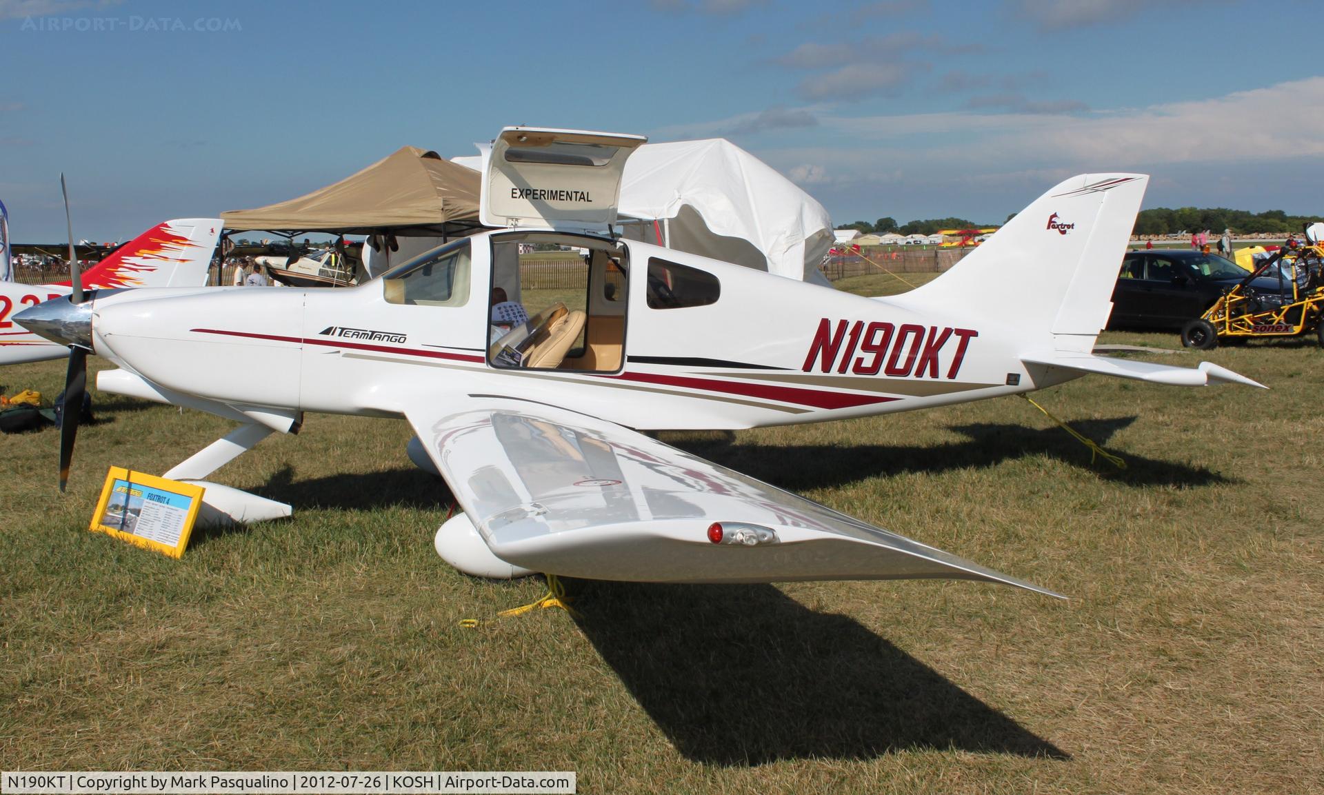 N190KT, 2003 Team Tango Foxtrot C/N F003, Foxtrot