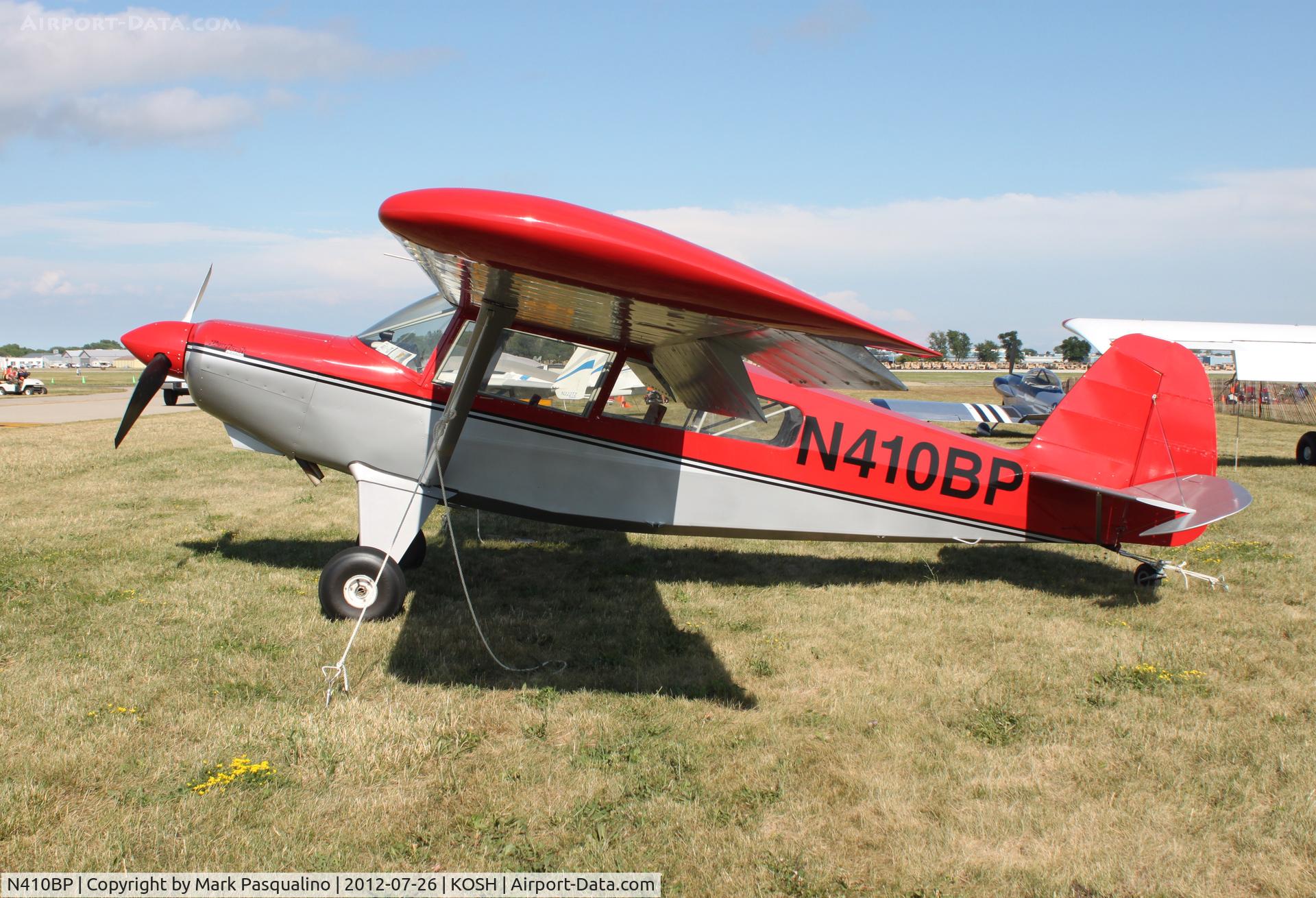 N410BP, 2012 Barrows Bearhawk Patrol C/N P01-P001/P002-P121, Bearhawk Patrol