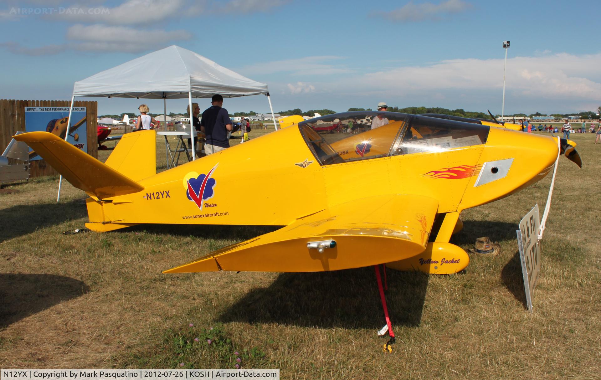 N12YX, 2003 Sonex Waiex C/N W0001, Sonex Waiex