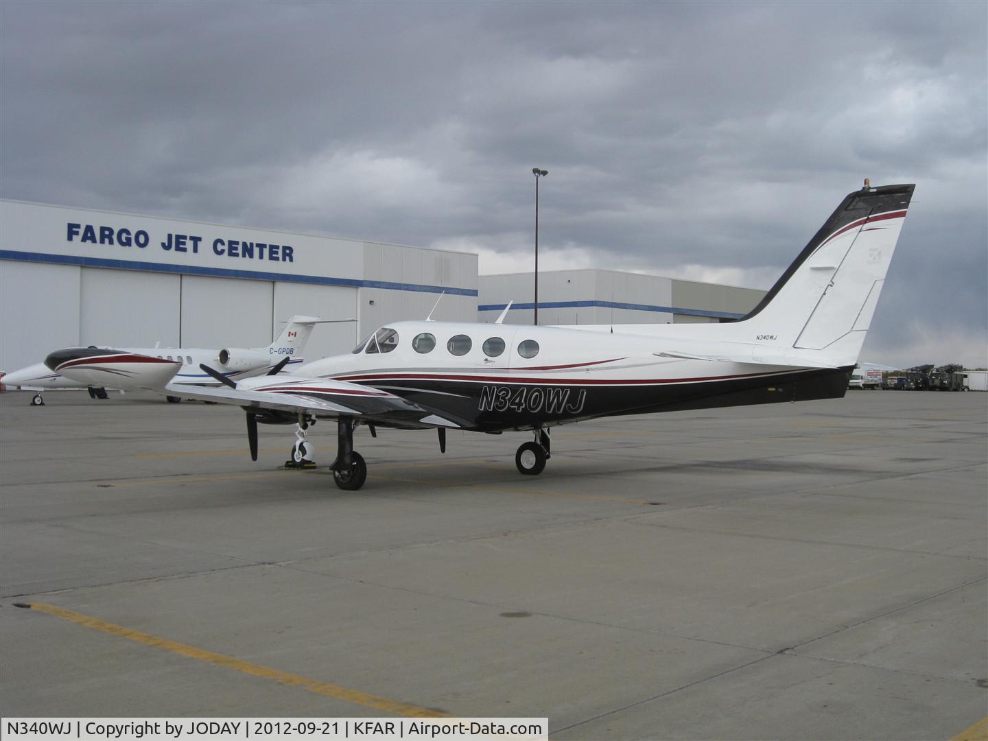 N340WJ, 1979 Cessna 340A C/N 340A0774, N340WJ at KFAR
