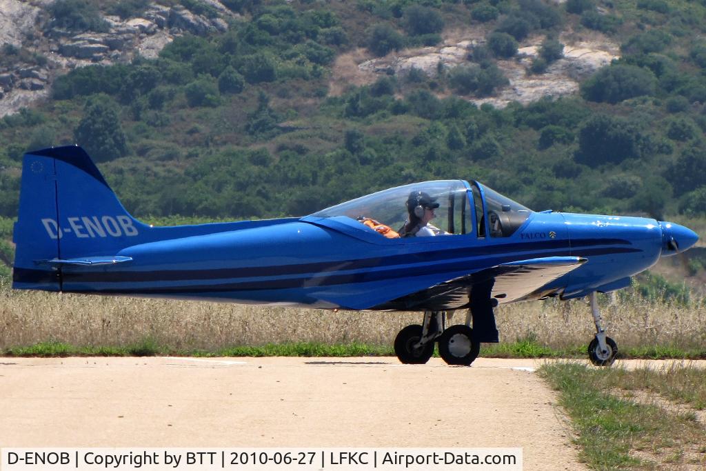 D-ENOB, Aeromere F-8L Falco III C/N 206, Taxiing