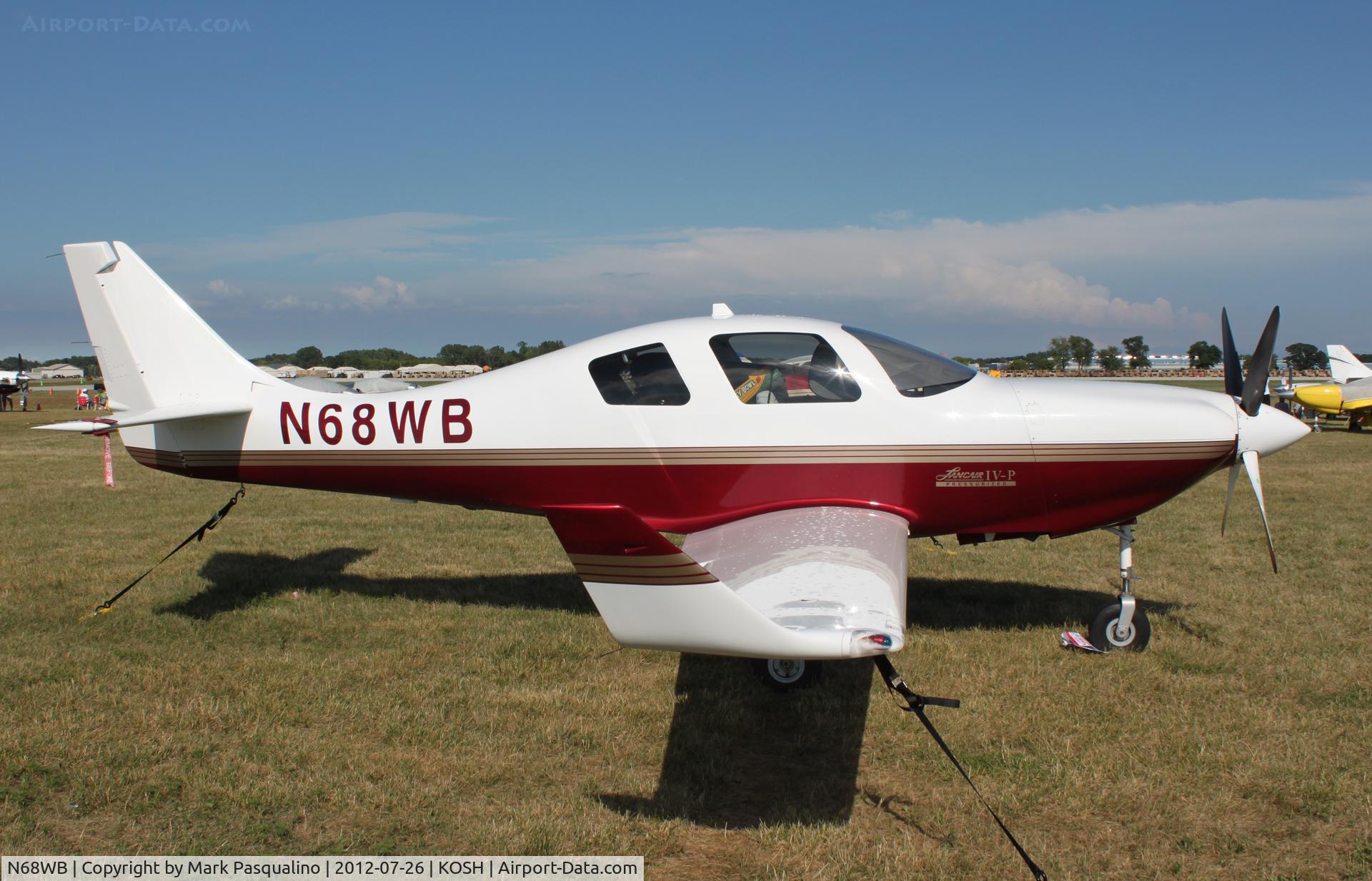 N68WB, 2003 Lancair IV-P C/N LIV-341, Lancair IV-P