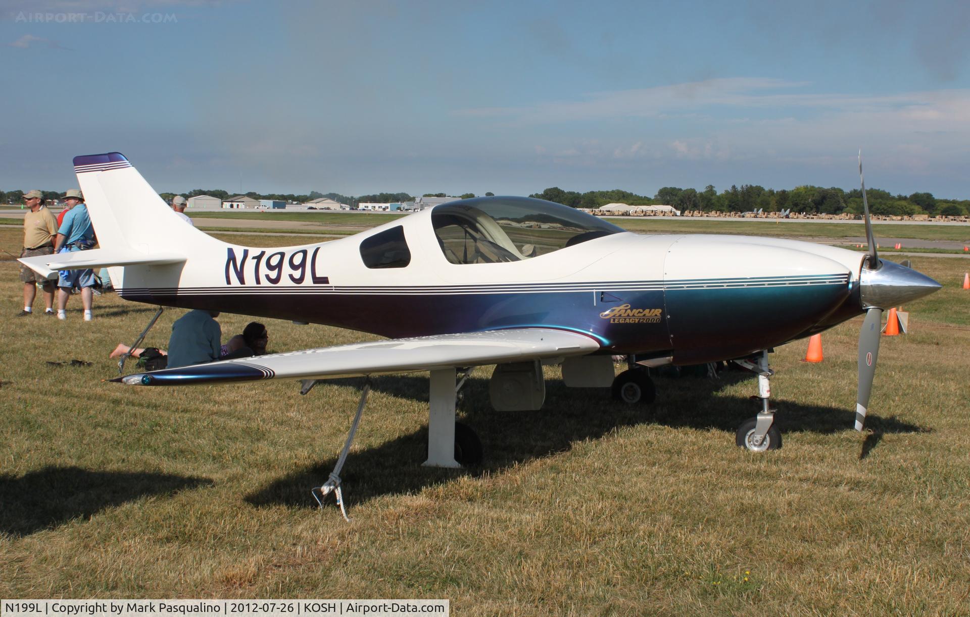 N199L, 1999 Lancair 2000 C/N 2000-001, Lancair 2000
