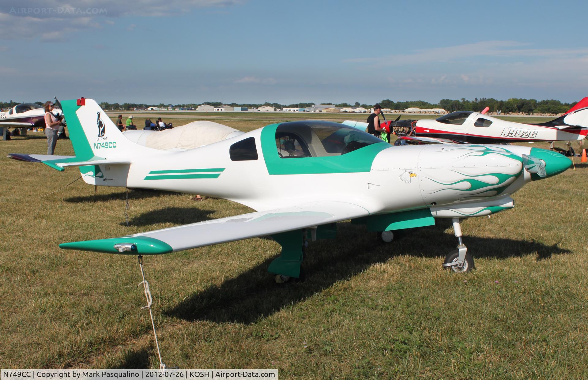 N749CC, 1991 Lancair 320 C/N 575-320-322FB, Lancair 320