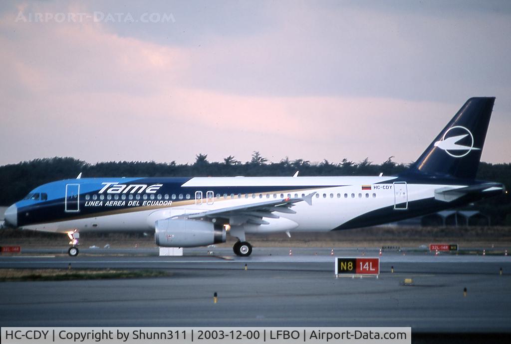 HC-CDY, 2003 Airbus A320-232 C/N 2014, Delivery day...