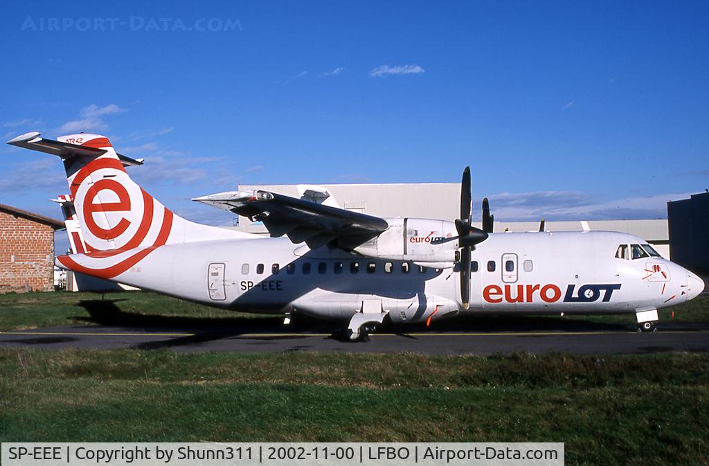 SP-EEE, 1986 ATR 42-312 C/N 024, Parked