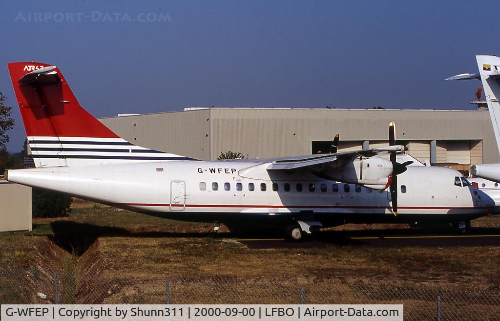 G-WFEP, 1989 ATR 42-300 C/N 149, Stored without titles...